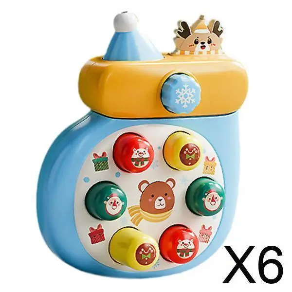 

Push Button Toy Montessori Sensory Game Interactive Activity Toy Educational Gift for Kids Early Learning