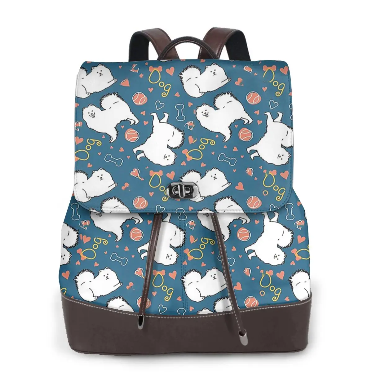 love-samoyed-dog-bookbag-school-student-bags-hiking-travel-daypack-for-women-fashion-derma-backpack