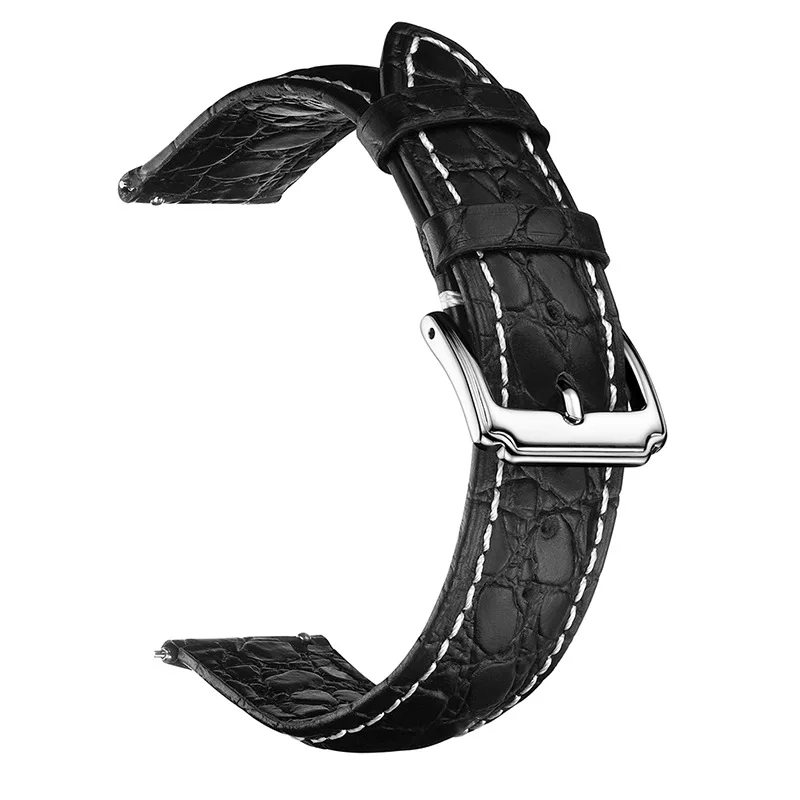 UTHAI Cowhide Strap 18mm 19mm 20mm 22mm Universal watch band For men and women\'s smartwatch accessories