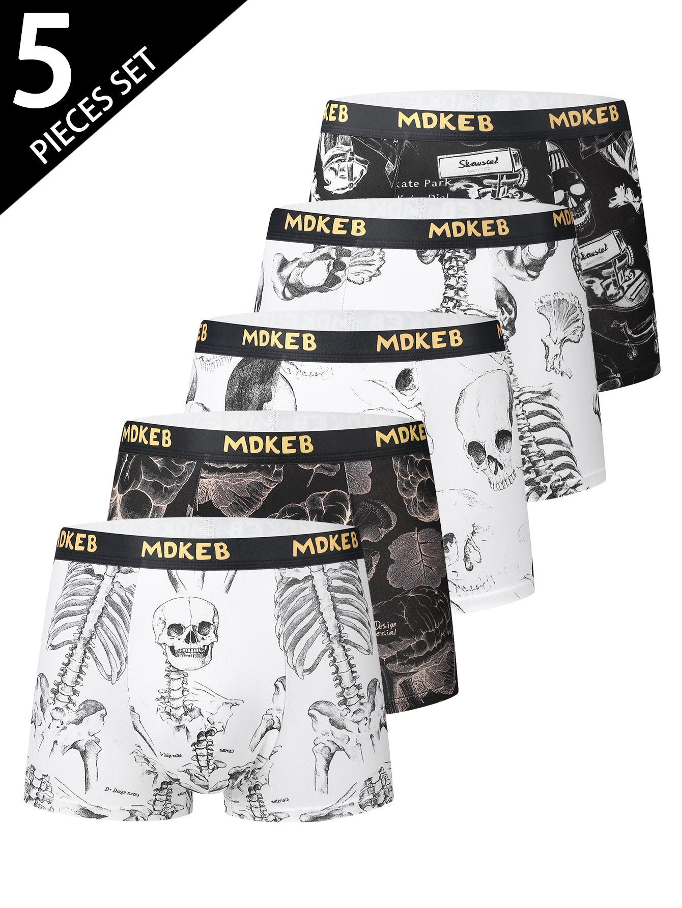 Multi Pack Underwear - 5팩 중동 라틴 아메리카 남성용 사각