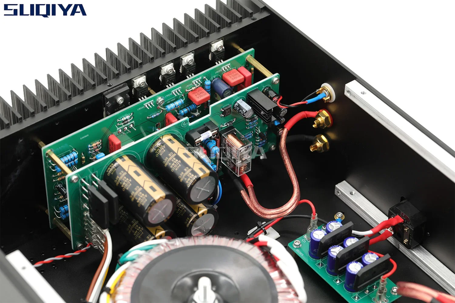 SUQIYA-150w*2 1:1 Copy Dartzeel NHB-108 2-channel Power Amplifier Natural Sound Low Distortion High Power HIFI Audio Amplifier