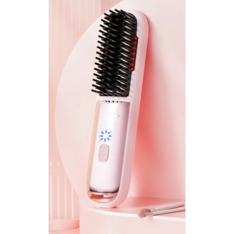 Hair Straightener Comb Negative Ion Straight Curl Dual-purpose Does Not Hurt Hair