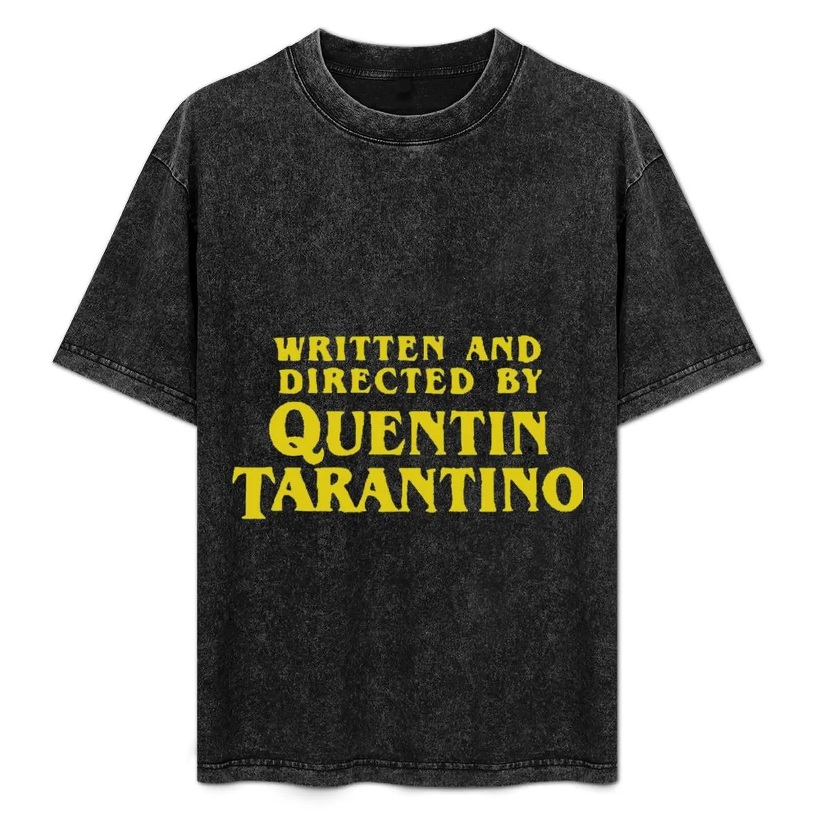 クエンティン・タランティーノ脚本・監督-tシャツ-デイリーウェア-無地半袖シャツ