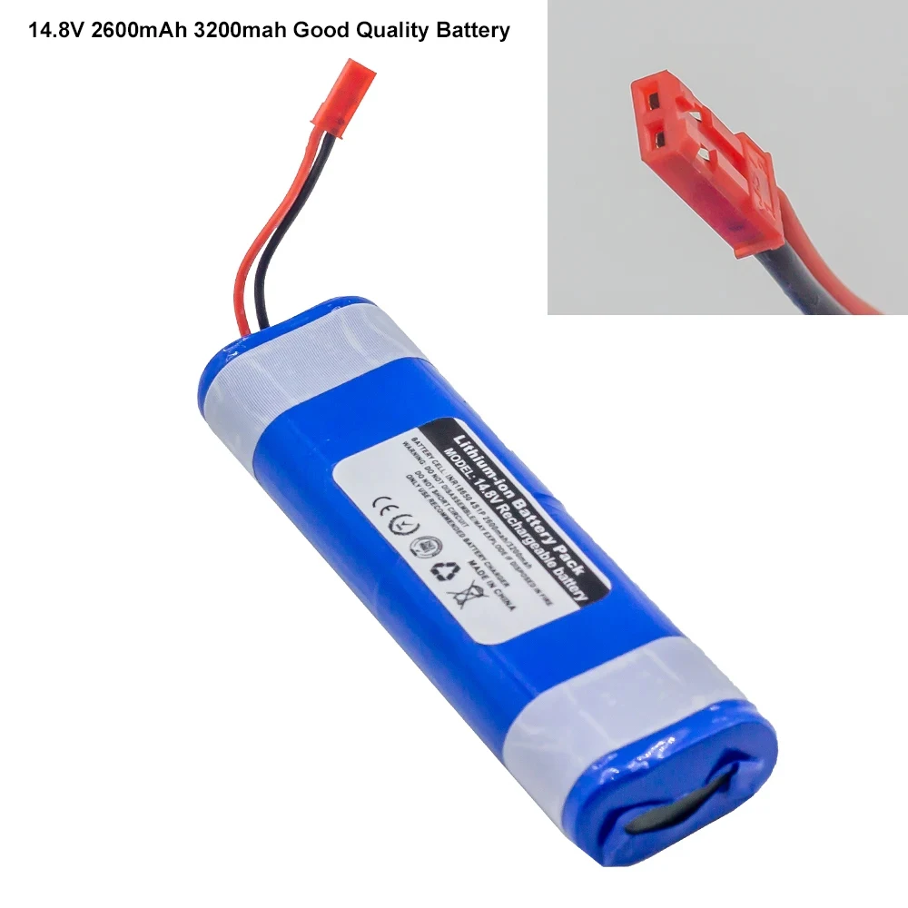 

14.8V 2600mAh 3200mah Good Quality Battery For ilife V50 V55 V8s V3s Pro V5s Pro V8s X750 Robot Vacuum Cleaner Battery 14.4V