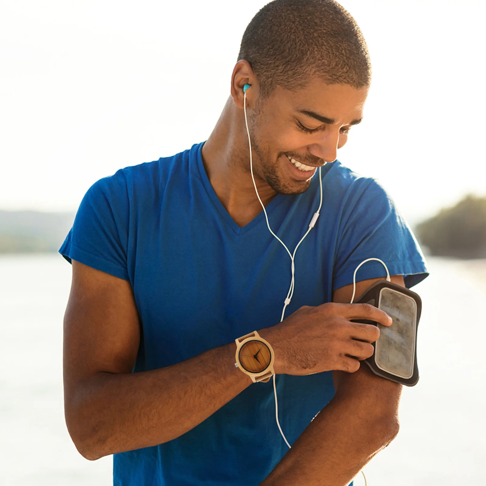 

Bamboo Wood Watch Exquisite Dial Quartz Fashion Wrist Watch for Men Women Wood Watches for Men Women Gift Women's Wrist Watches