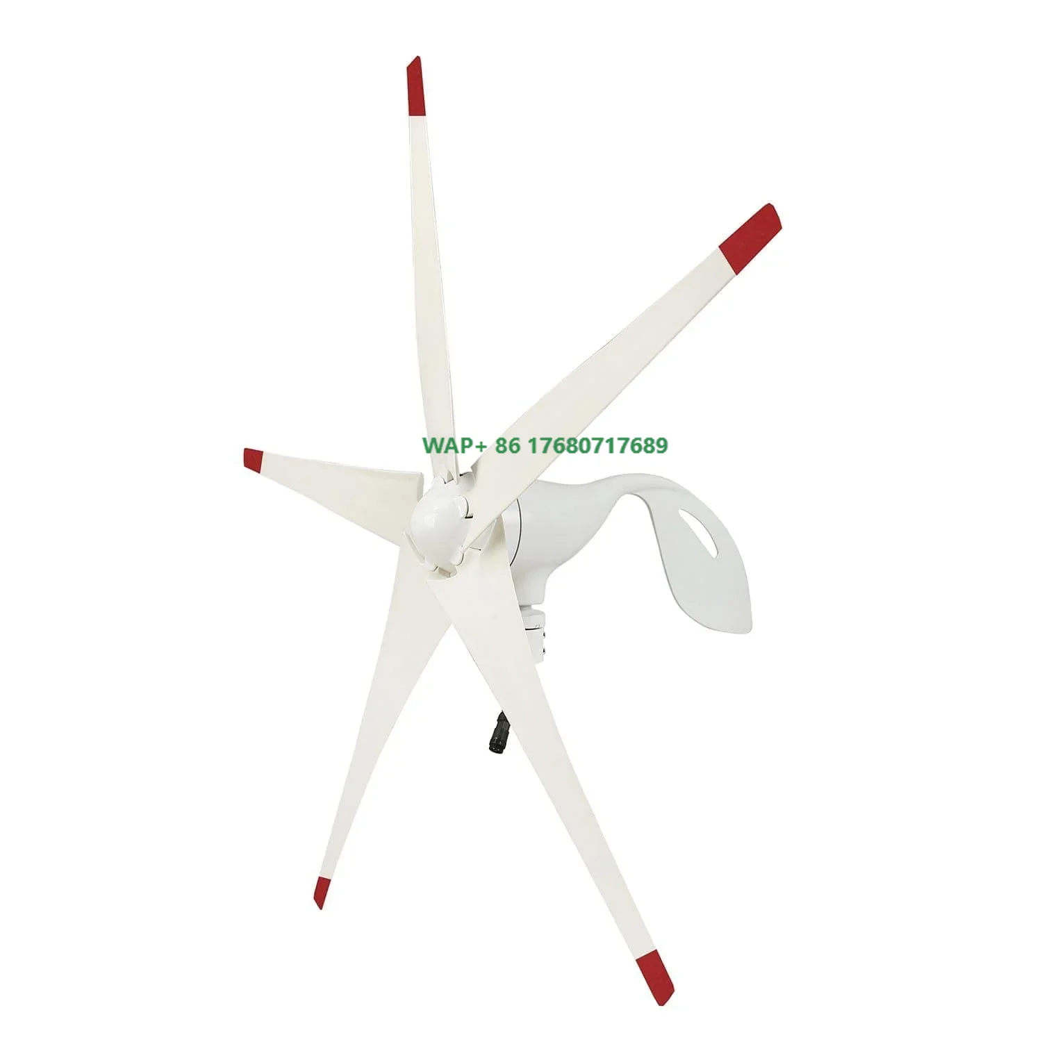 Factory 100W Wind Turbine System with MPPT Controller for Home DC Output 120V 240V 480V Actual Power