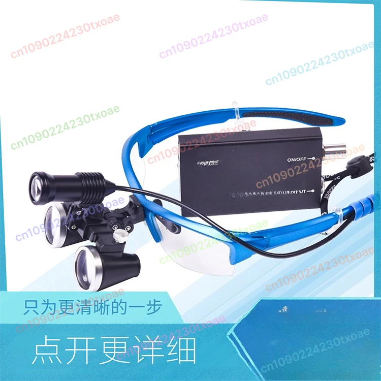 LED Headband Magnifier 2.5X 3.5X Dental Surgical Loupes with Light for Dentists Engineers & Detail Work