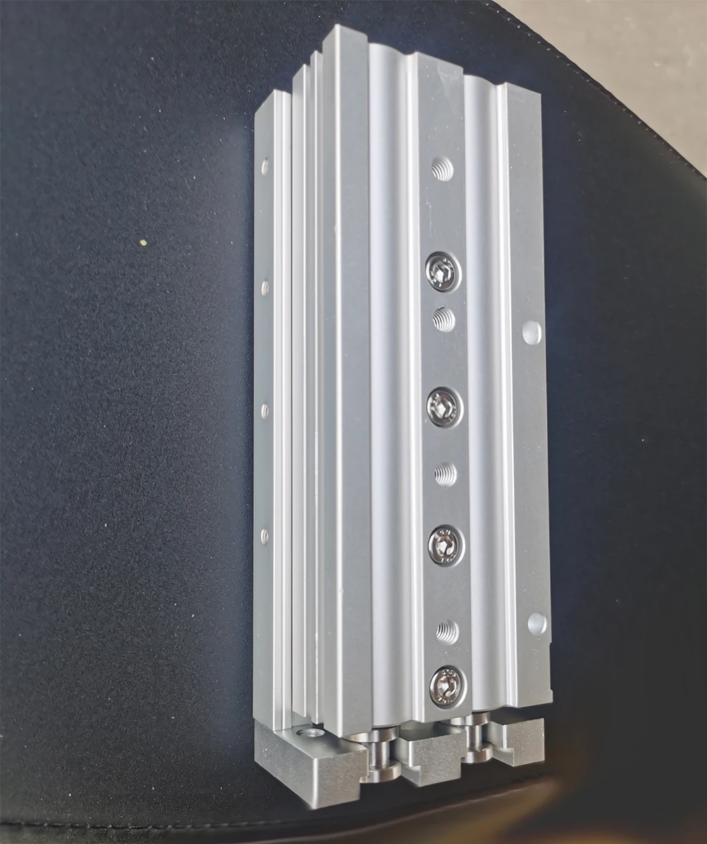 MXS12 double-acting guide rail pneumatic sliding table cylinder is used for ACF heat press pulse machine Repair screen 5.0 2