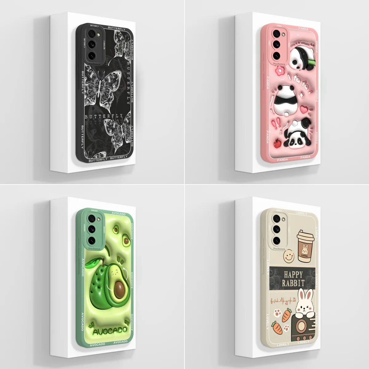 Case For Samsung Galaxy S20 FE S20Lite S20+ S20Ultra Avocado Soft Silicone Durable Cover For GalaxyS20Lite Funda S20FE S20 Coque