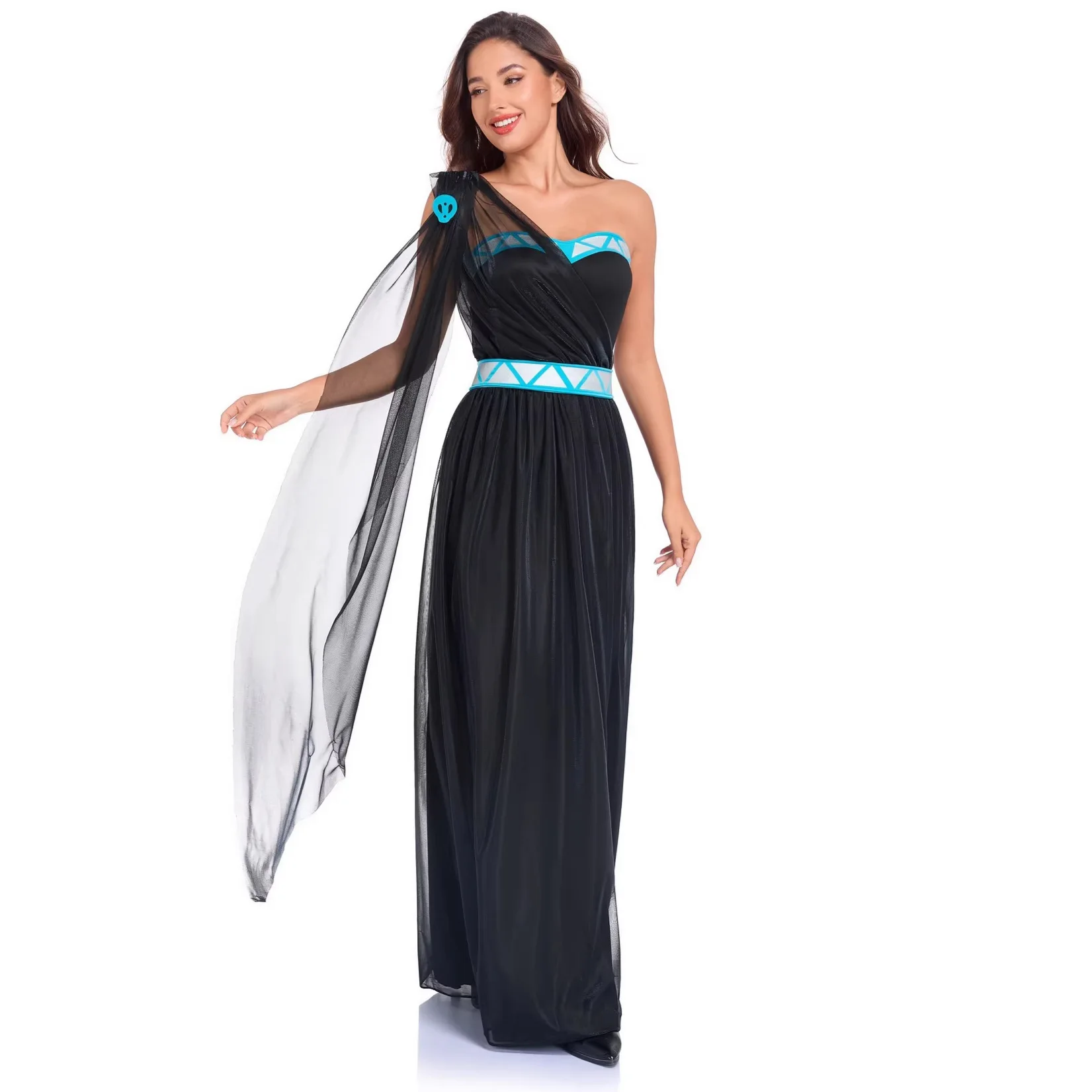 

Hades Cosplay Costume for Adult Women Halloween Greek Mythology Hydra Goddess Hera Inspired Outfit for Hercules Hydra Theme
