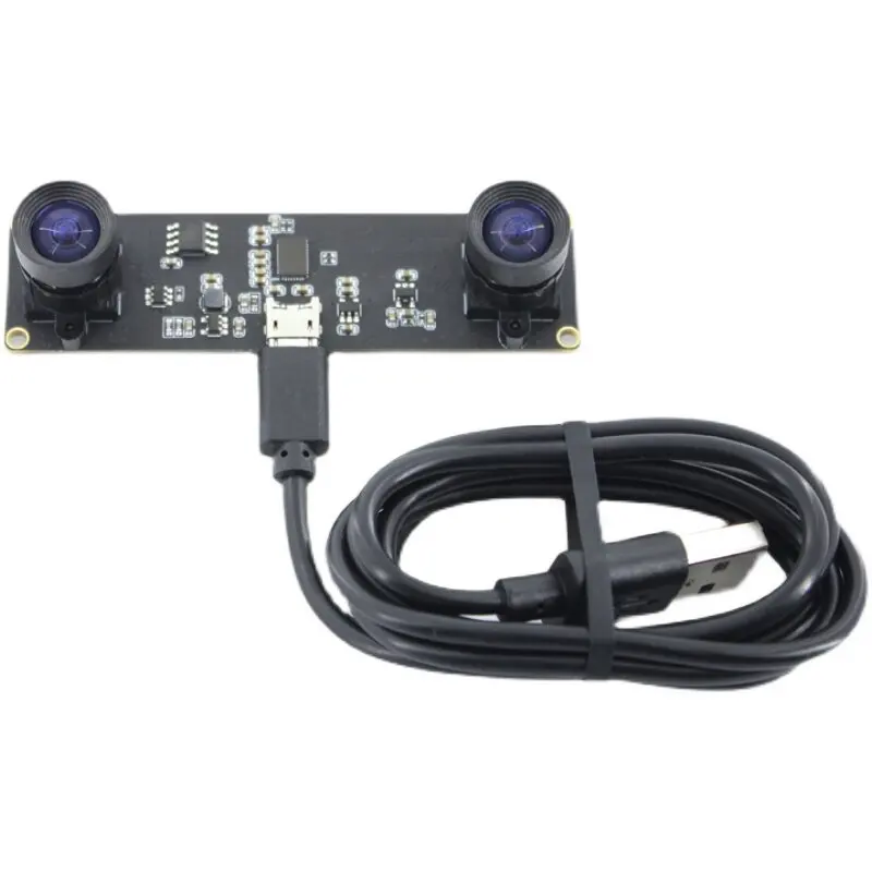 1 million pixel binocular synchronous VR ranging camera 3D depth detection module HD USB drive free module