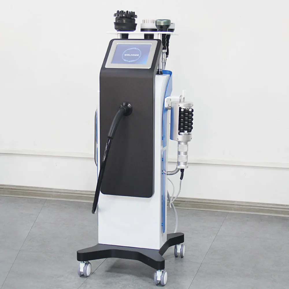 

Многофункциональный аппарат для роликового массажа, кавитации, ультразвуковой терапии, сжигания жира, удаления целлюлита, вакуумного массажа и коррекции фигуры 40K