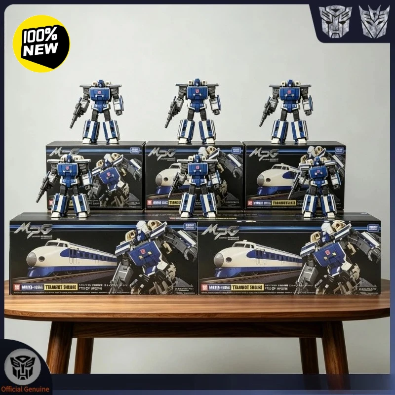 Nuevo Transformers Masterpiece G MPG-01 Trainbot Shouki G1 Modelo de Película de Estudio Figura de Acción de Dibujos Animados Robot Articulado Juguetes de Anime