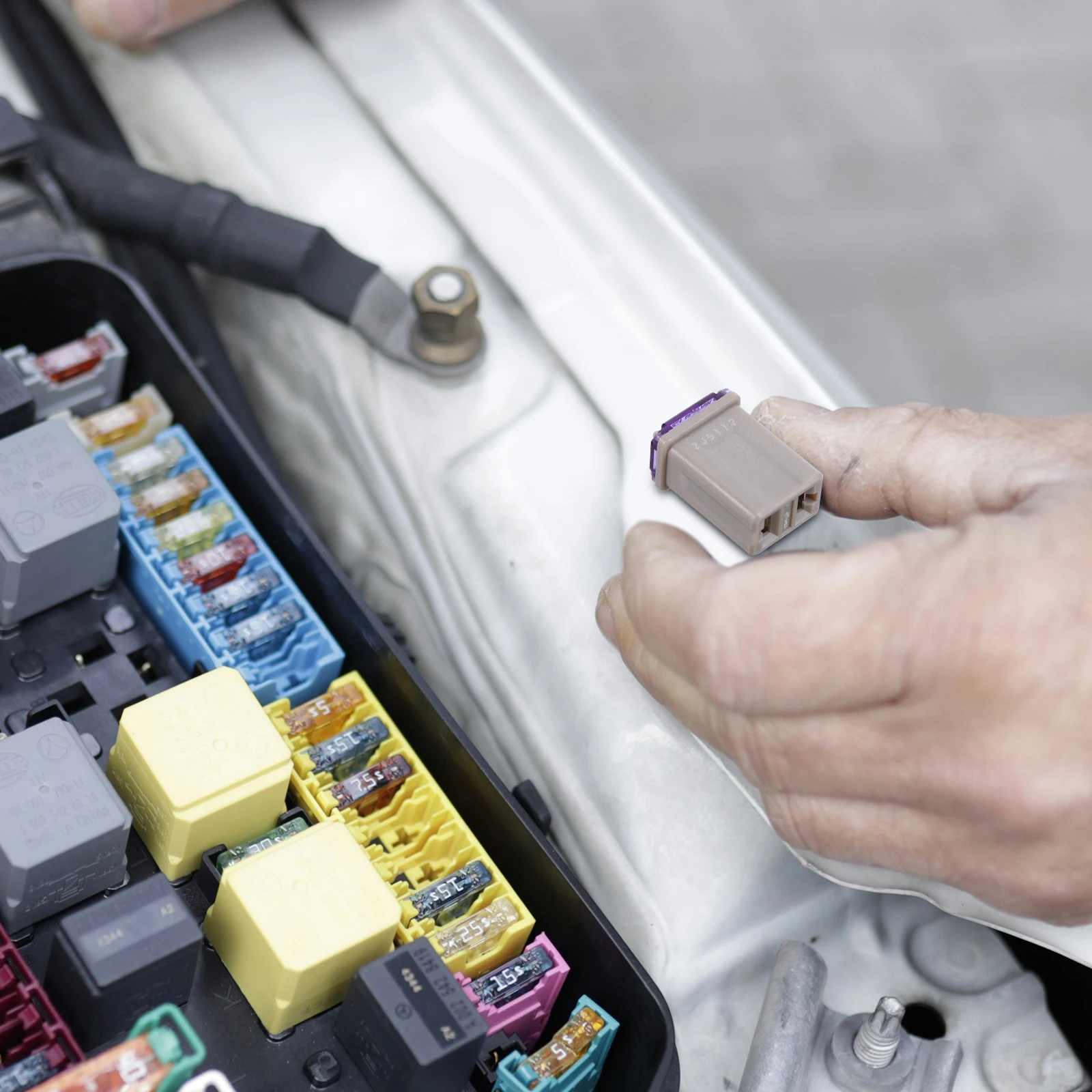 

10Pcs Automotive Micro 15 Amp Mini Fuse Car Electrical Circuit Protection Kit 15A Fuse Car Mini Automotive Safety Kits