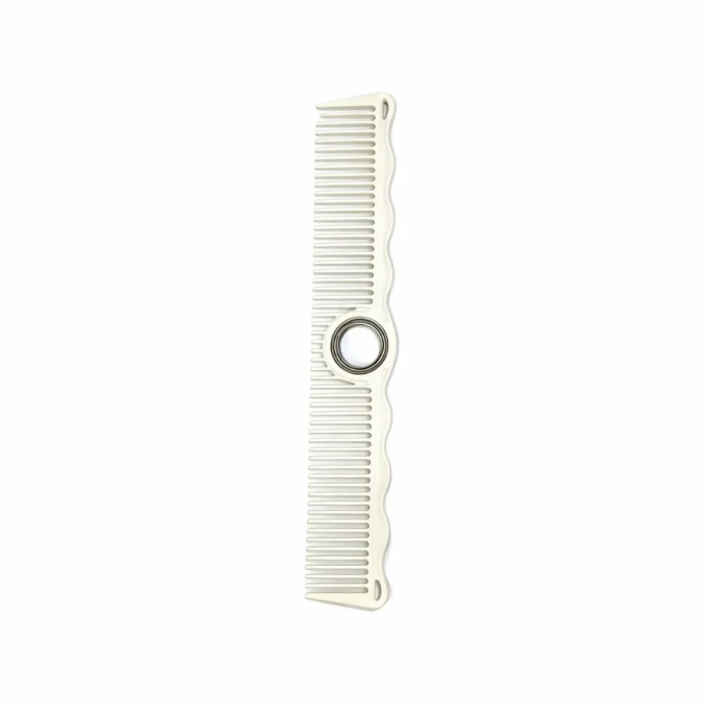 Professional Spining Cutting Comb Wide & Fine Tooth Anti-Slip Fidget Hair Comb Lightweight High Temperature
