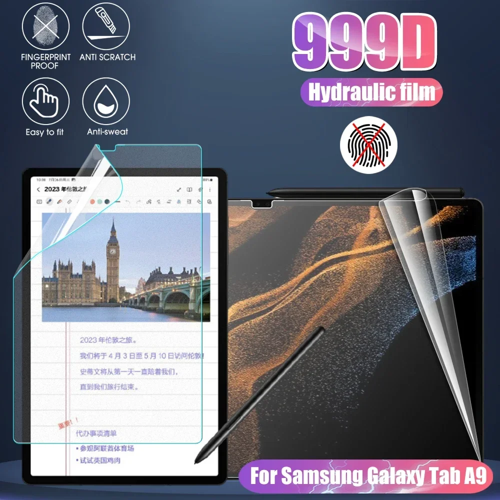 For Samsung Galaxy Tab A9/A9 Plus SM-X210 X215 11in Paper Feel Screen Protector Tablet A9+ Anti-scatch Matte Protective Film