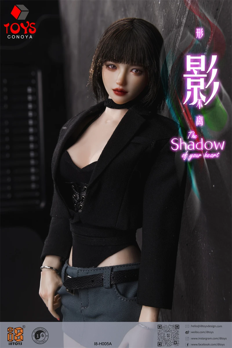 【2025 Q3】I8TOYS I8-H006C 1/6 The Shadow of Your Heart Costume Clothes Model Fit 12'' Female Soldier Action Figure Body