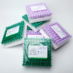 أنبوب جمع الدم المعقم الصغير ، الليثيوم ، الهيليوم ، EDTAK3 ، مناسب للمستهلكات البيطرية البشرية ، 0.5 مل 1 مل ، 100 قطعة أعلى 12 مبيعات لمعادن الصوديوم - رقم 7