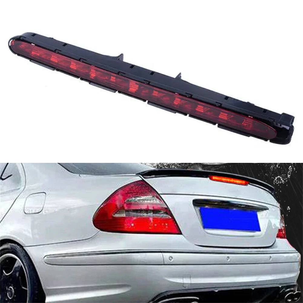 

E-Class Brake Light As Picture Shows LED Tail Light Brand New Condition Easy Installation High Reliability Red Plastic Material