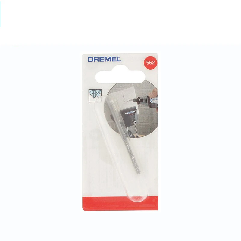 Imagem -02 - Esmerilhadeira Elétrica Dremel 562 Broca de Corte Espiral Acessórios Rotativos Ferramentas Múltiplas para Cortar Azulejos Cerâmica Furação de Metal