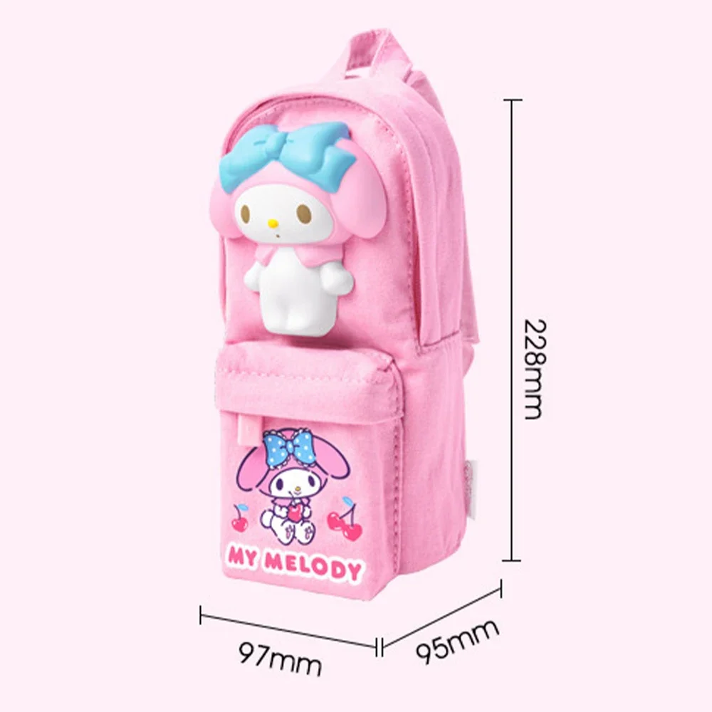 Sanrio Series Cartoon Cinnamoroll Pencil Case Large Capacity Storage Pen Box Student School Supplies Stationery Back to School