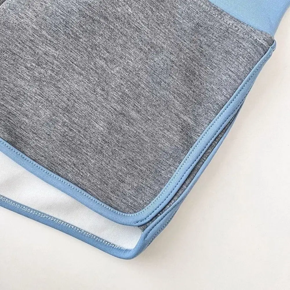 

Fashion Sweet Casual Sport Shorts High Waist Sweatpants Skinny Short Pants Color Blocking Summer Slim Mini Hot Pants Daily