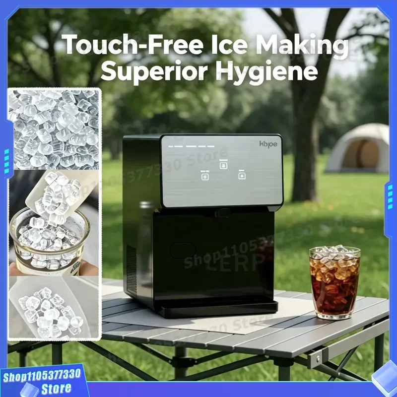 Portable DC 12V Automatic Ice Dispenser 15kg/24 Hour Fast Chewable Ice Dispenser Factory Supply Ice Maker Dispenser