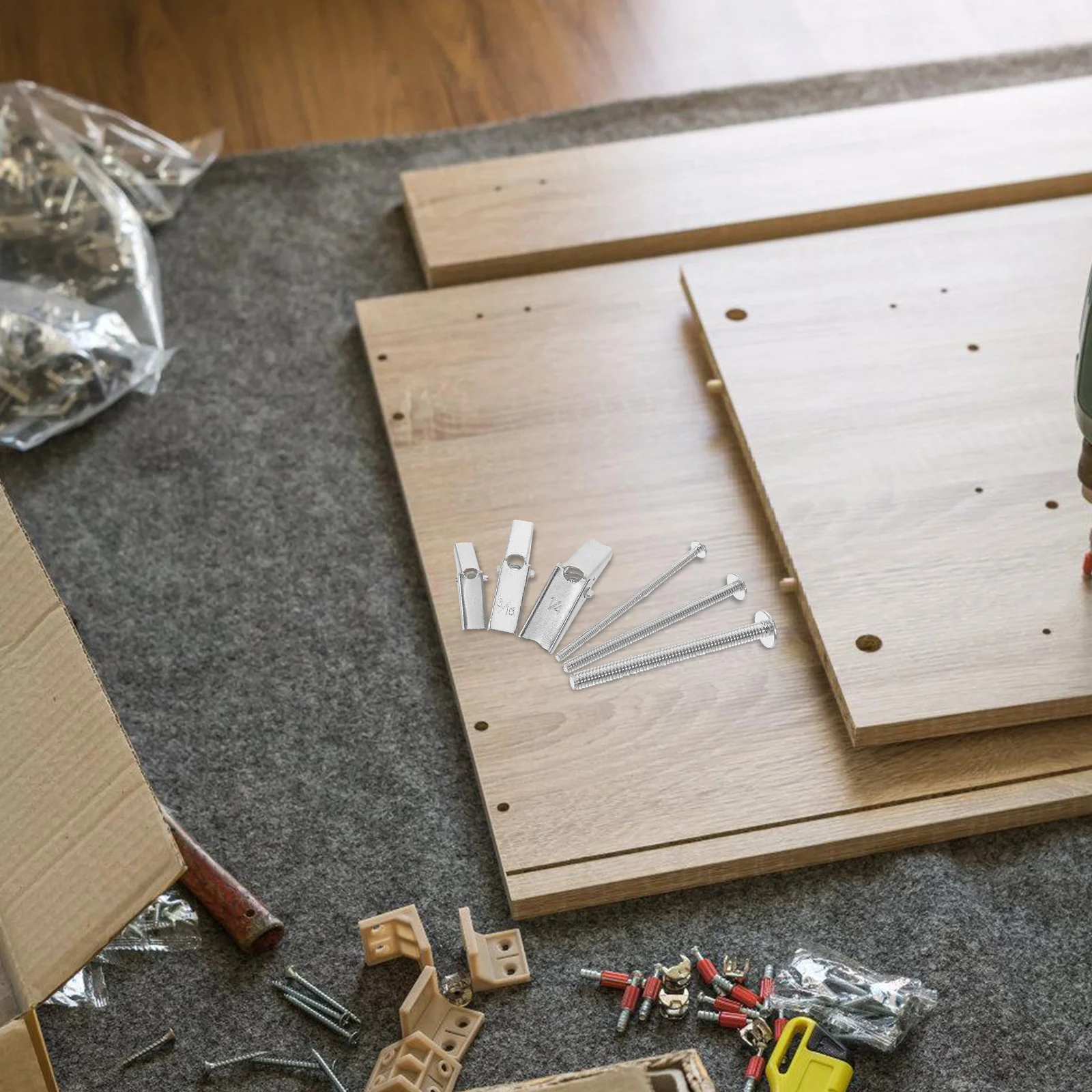 

24pcs Umbrella Toggle Bolts Heavy Duty Iron Drywall Anchors Carbon Steel Hollow Wall Fasteners Expansion Bolt Repair Kit For