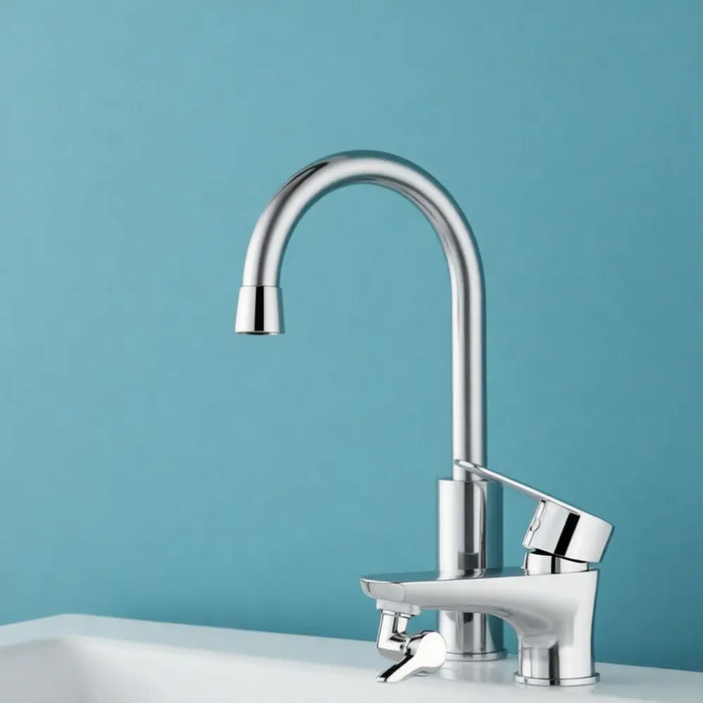 Universal Swivel Faucet Aerator 1080 Degree Robotic Arm Extender Splash Proof Nozzle Bathroom Water Saving Tap Head