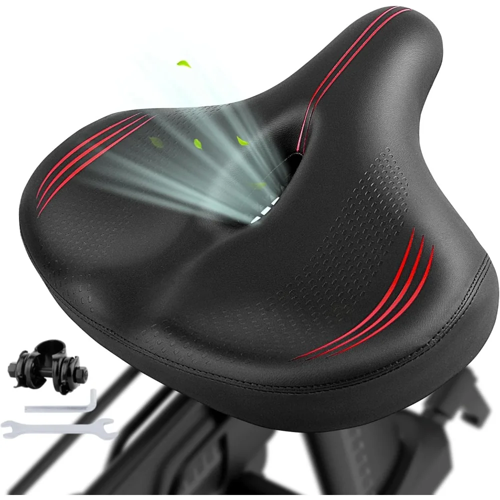 

Негабаритное велосипедное сиденье для мужчин и женщин, комфорт, очень широкая подушка для велосипедного сиденья, большое велосипедное сиденье с мягкой подкладкой, удобное велосипедное седло