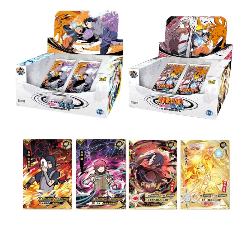 Wholesales Naruto Collection Cards Chapter Of Formation Tier4wave2book Of The Wind Zipper Leather Card Playing Cards