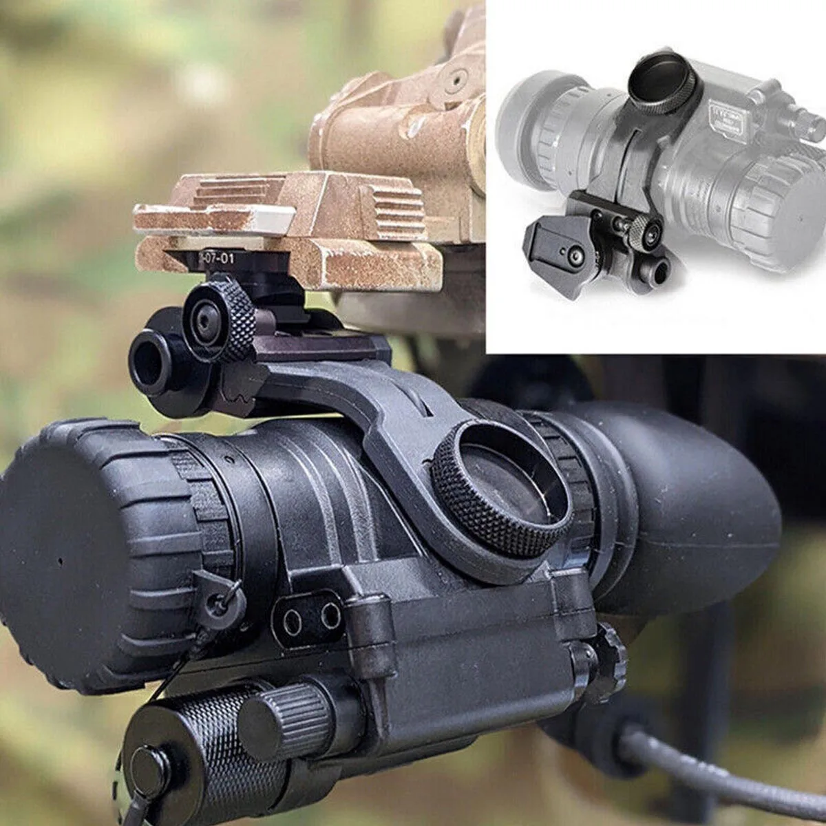 Wilcox Metall L4G24 NVG-Halterung L4 G24 Halterung für PVS15 PVS18 GPNVG18 Nachtsichtbrille Fast OPS Helmteile – Detail 2