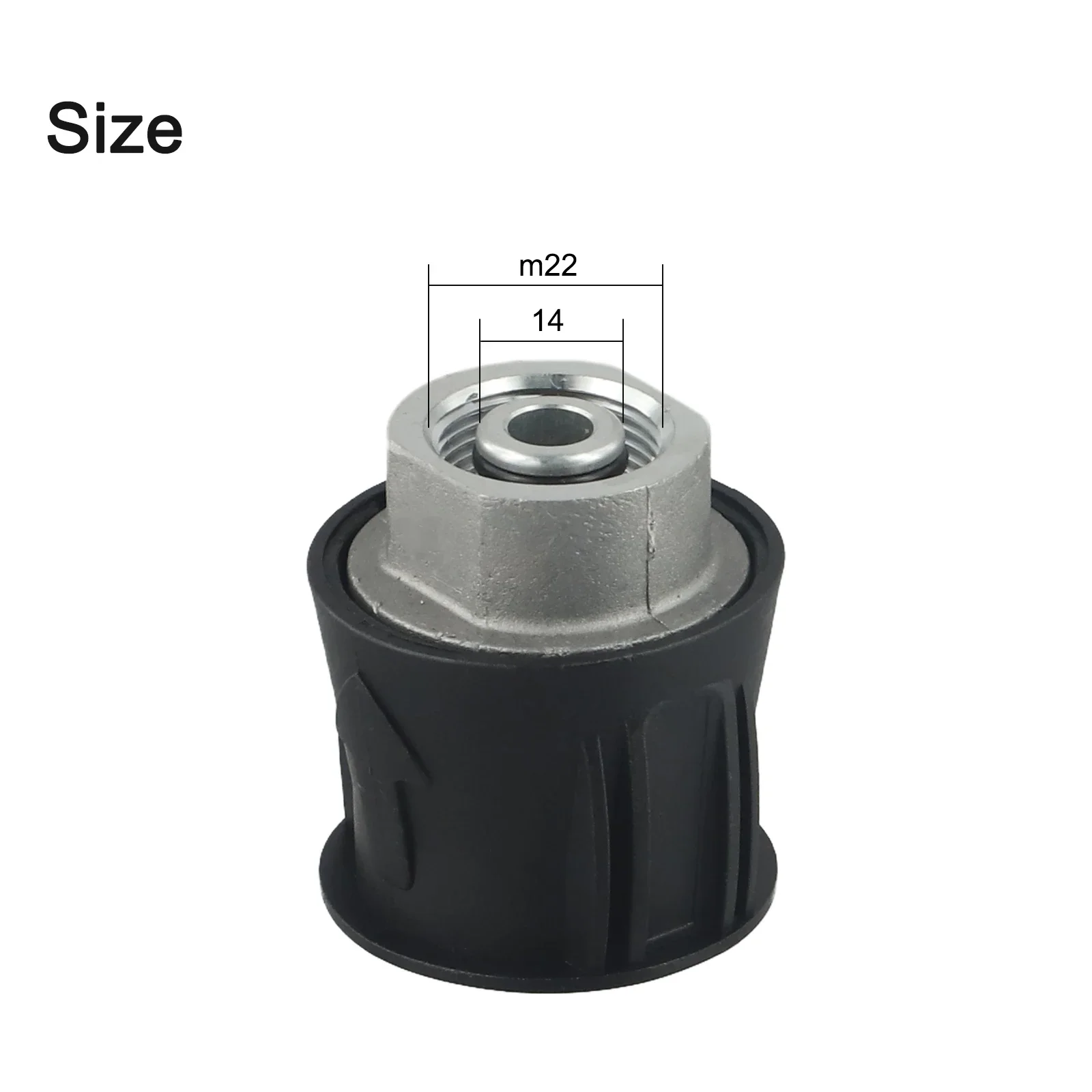 

Adapter Pressure Washer Tools M22-14mm Outlet Pressure For Karcher High Release Socket 1pc Washer 2643037 Brand New