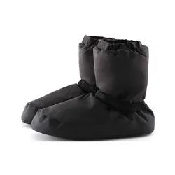 Warm-up Winter Dance Boots Soft Soles Training Women Ballet Shoe Warm Up Booties Ballerina Girls Point Emboridery Dancing Shoes