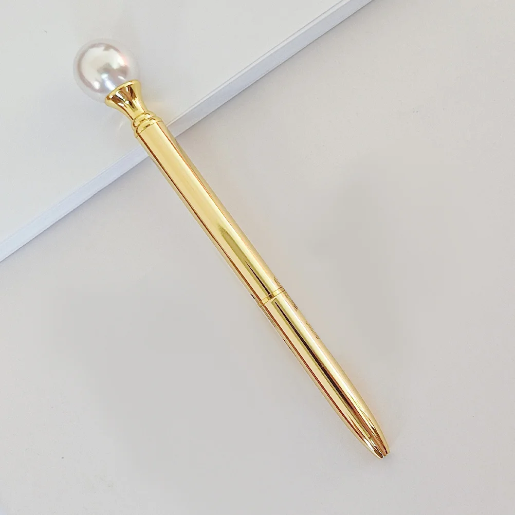 5 قطعة أقلام حبر جاف معدنية أنيقة تصميم فاخر لطخة متعددة الاستخدامات استخدام المهام اليومية الطلاب المهنيين #4