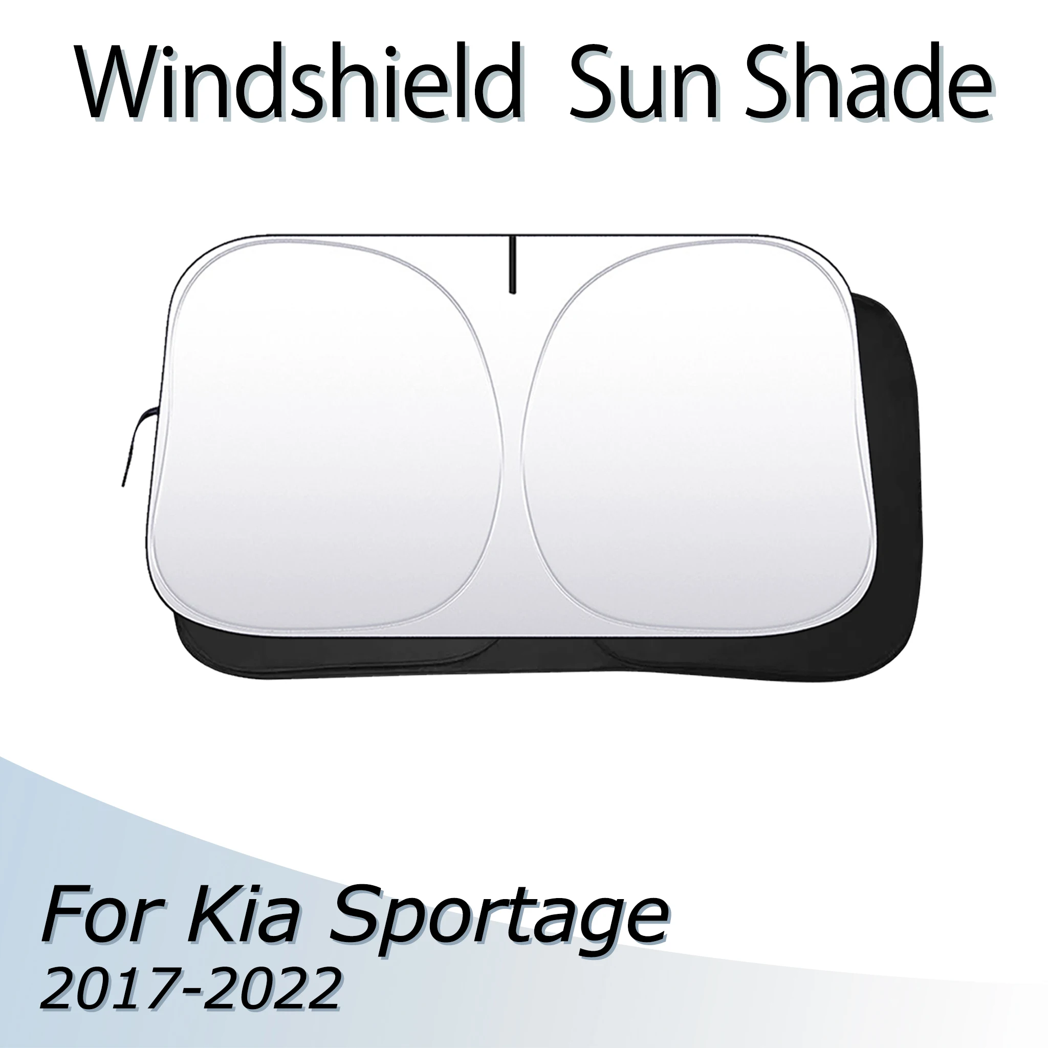 

Car Windshield SunShade For Kia Sportage 2017-2021 2022 Sun Shade Visor Foldable Anti-UV Lightproof Heat Shield Auto Accessories