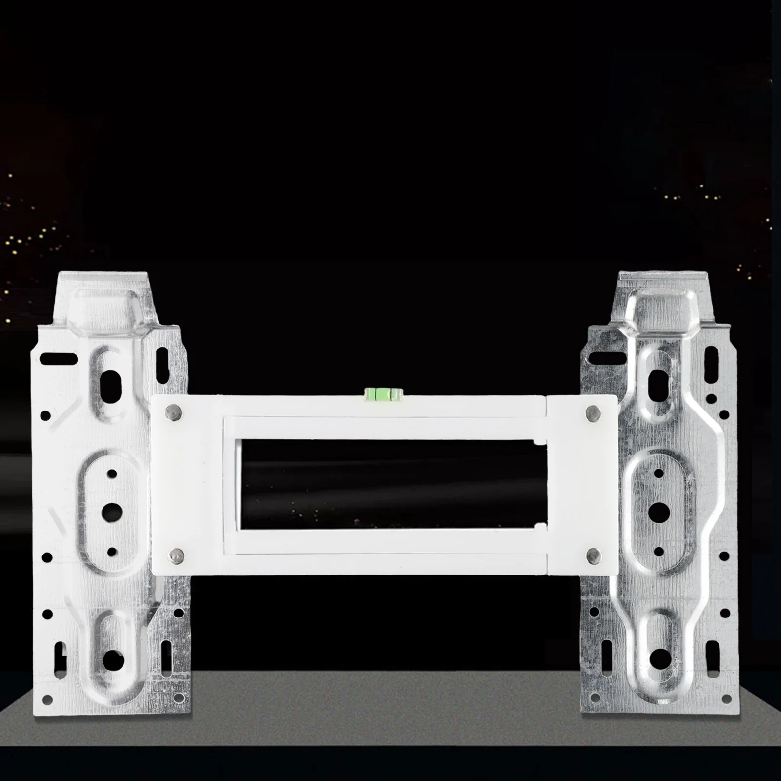 Level Gauge Adjustable Bracket With for spirit Level Wall Mount 32*20*2cm Hanging Board Home Split Air Conditioner