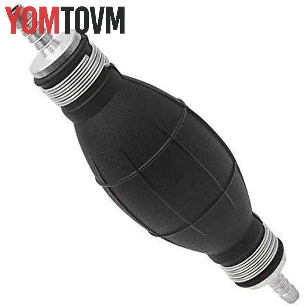 

6 мм, 8 мм, 10 мм, 12 мм резиновая, металлическая черная лампа для топливного праймера, ручной насос, подходящий для лодок, автофургонов, тракторов и караванов