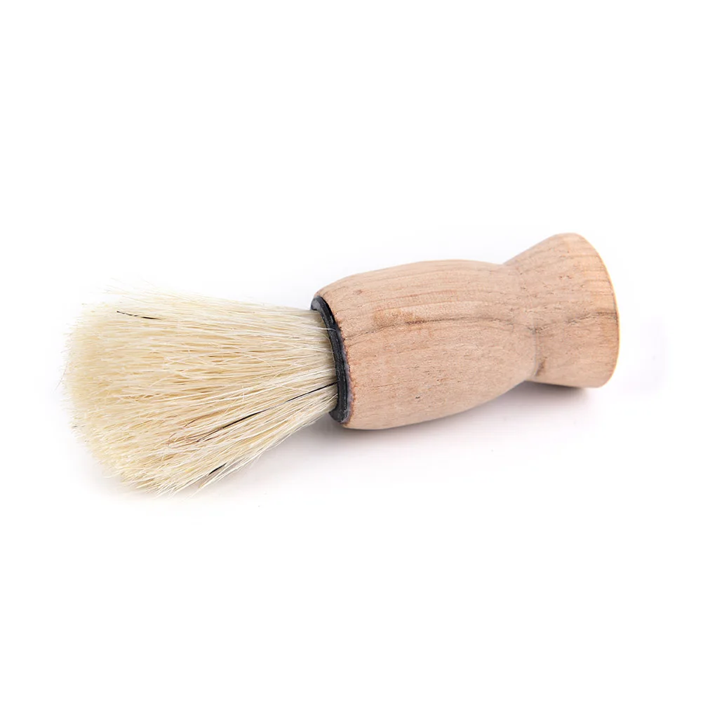 1PC Pro Wood Handle Badger Hair Beard Shaving Brush For Men Mustache Barber Tool Face Care