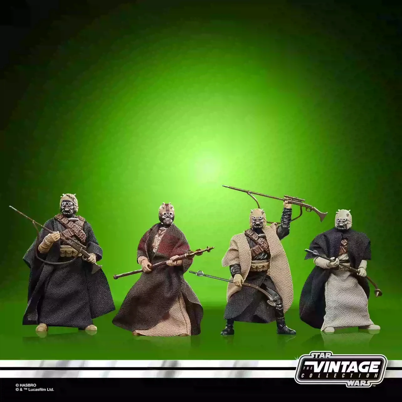 3.75-Inch Star Wars The Vintage Collection 4-Person Set Action Figures The Mandalorian Figure Collectible Model Birthday Gift - view 4