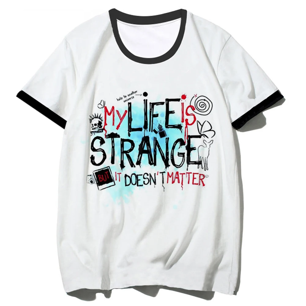 Life Is Strange t shirt women funny harajuku summer t shirt girl anime clothing