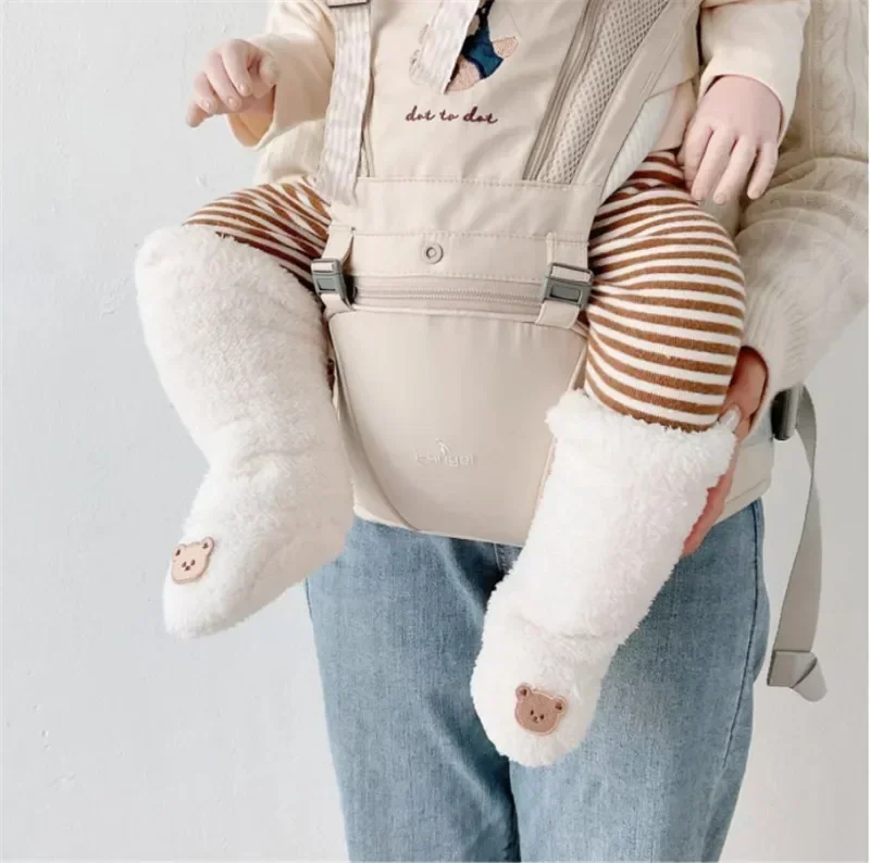 Baby Socks Winter Thick Warm Long Socks for Toddler White Autumn Winter PlushKnee Newborn Anti Slip Floor Socks Baby Accessories
