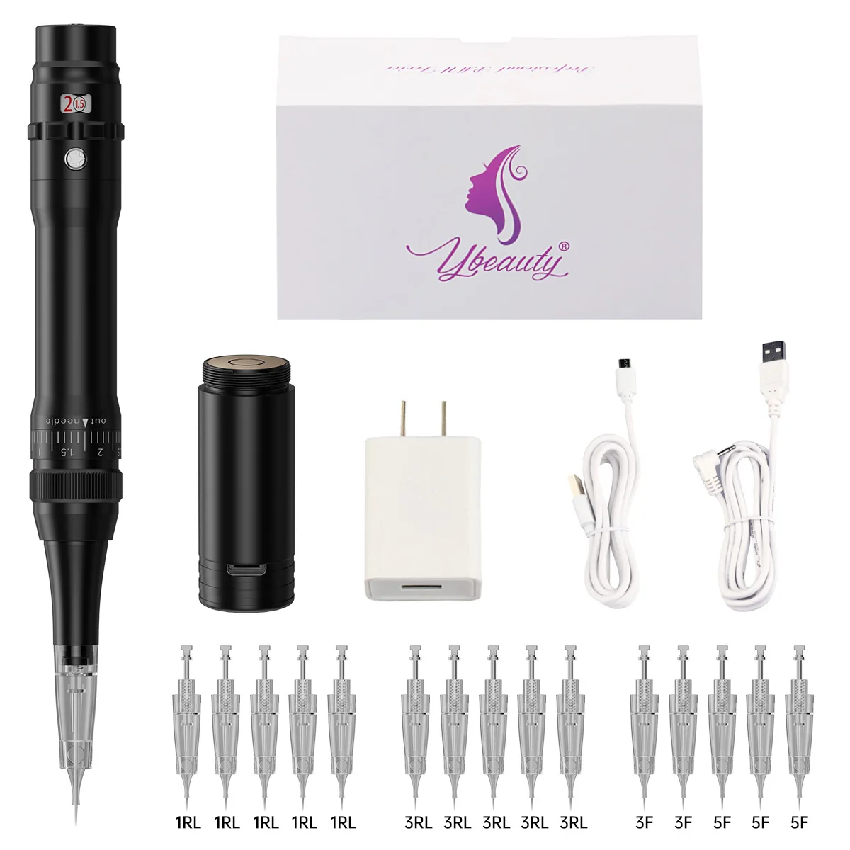 Eyebrow tattoo pen, embroidery, eyebrow tattooing machine, fully throwing eyebrow tattooing clip, wireless charging beauty devic