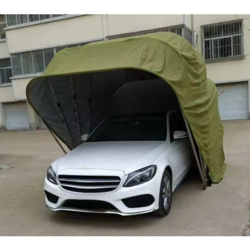Fully Automatic and Semi-automatic Car Sheds Cover Foldable Portable Retractable Garage Outdoor Steel Structure Folding Carport