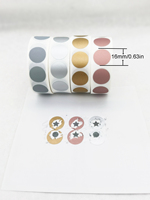 1000Pcs Scratch Off Sticker 16*16mm  Silver Rose  Color Blank For Secret Code Cover Home Game Wedding Scratch Off Sticker