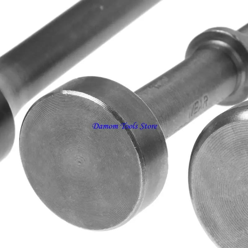 57BE 3PCS Smoothing Pneumatic Air Hammer BitS Long Bit Tool &1* Spring Tire Repair