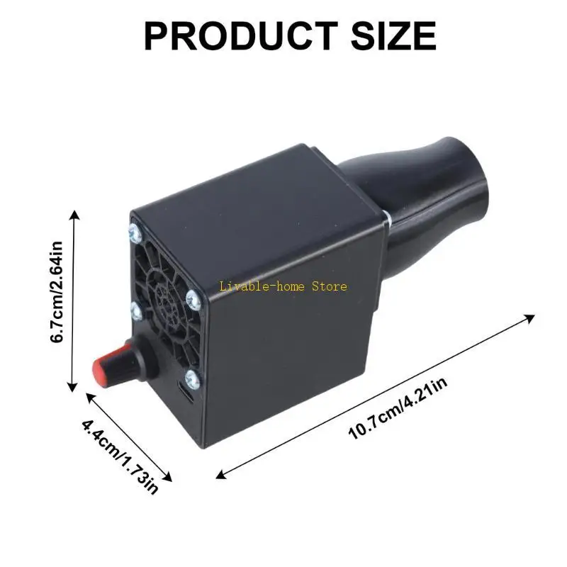 المحمولة شواء مروحة منفاخ الهواء قابل للتعديل سرعة 5 فولت USB C بالطاقة الشواء مروحة منفاخ الهواء في الهواء الطلق التخييم نزهة