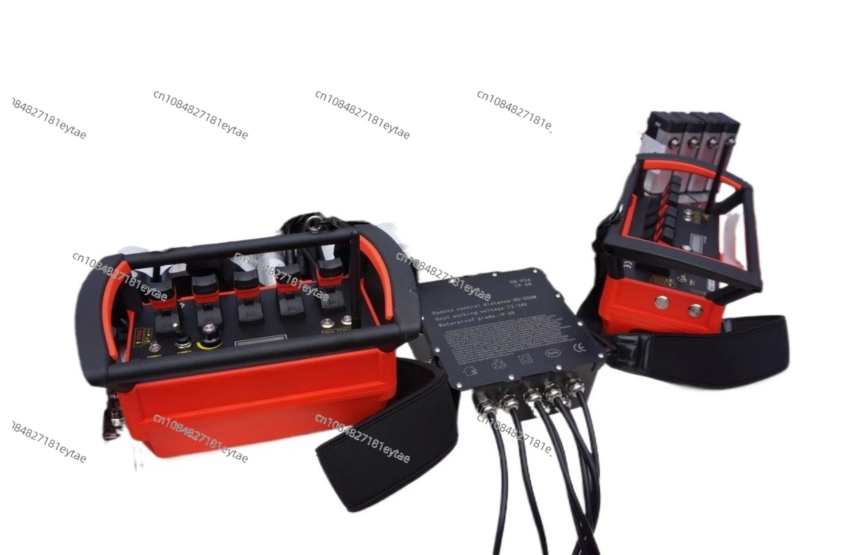 Polymer Lithium Battery AAA Crane Wireless Remote Control, 4 Buttons Plastic & Silicone, Rolling Code CE ISO 500