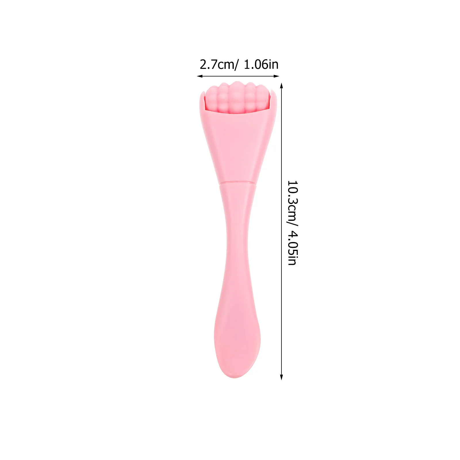 Silicone Eye Massage Roller for Puffiness, Dark Circles & Fatigue Relief – Portable Face Roller for Eye Cream