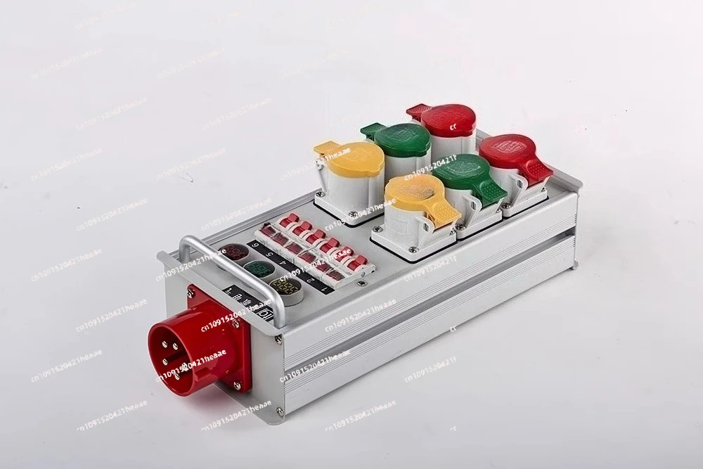 

Suitable for 6 channels small box 16A socket lighting large screen led wiring controller stage celebration wedding power strip